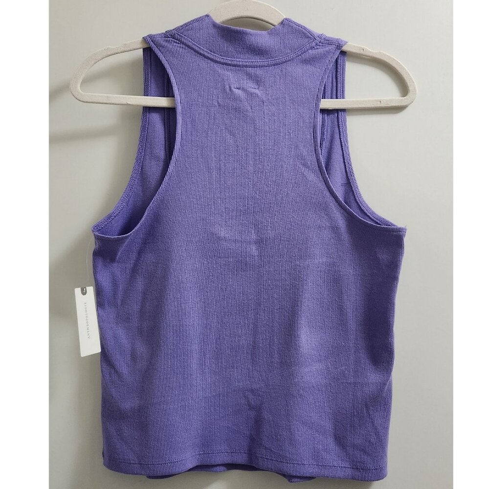 ANTHROPOLOGIE Maeve Scoop-Neck Racerback Tank - Picture 3 of 7